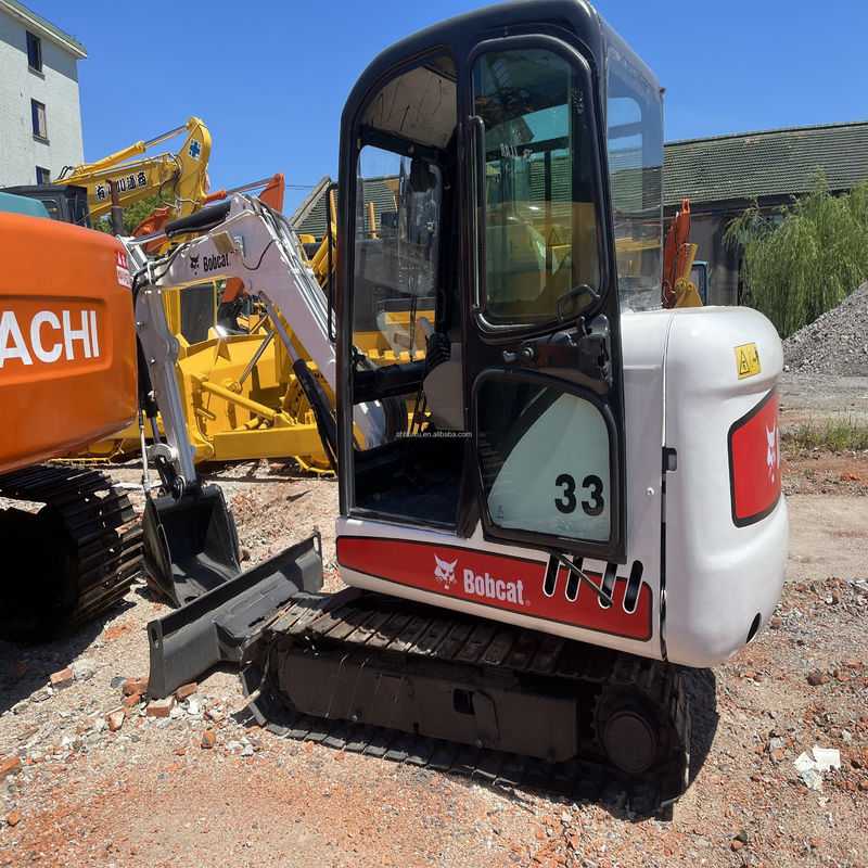 Digunakan Mini Excavator Bobcat 331 kecil Digger Post Hole Digger bekas Digger
