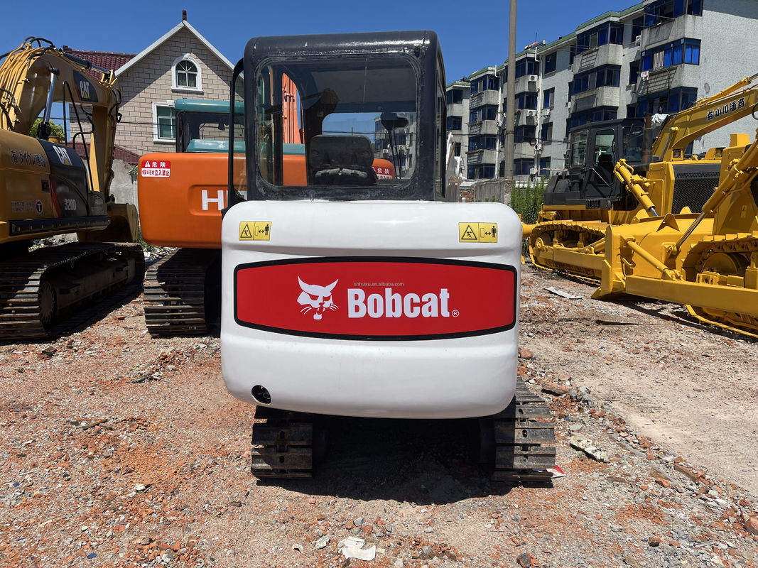 Digunakan Mini Excavator Bobcat 331 kecil Digger Post Hole Digger bekas Digger