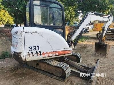 Digunakan Mini Excavator Bobcat 331 kecil Digger Post Hole Digger bekas Digger