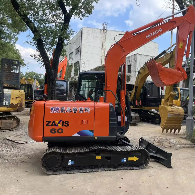 Jual Kualitas tinggi bekas Hitachi ZX60 Mini excavator bekas Jepang Hitachi excavator ZX60 untuk dijual