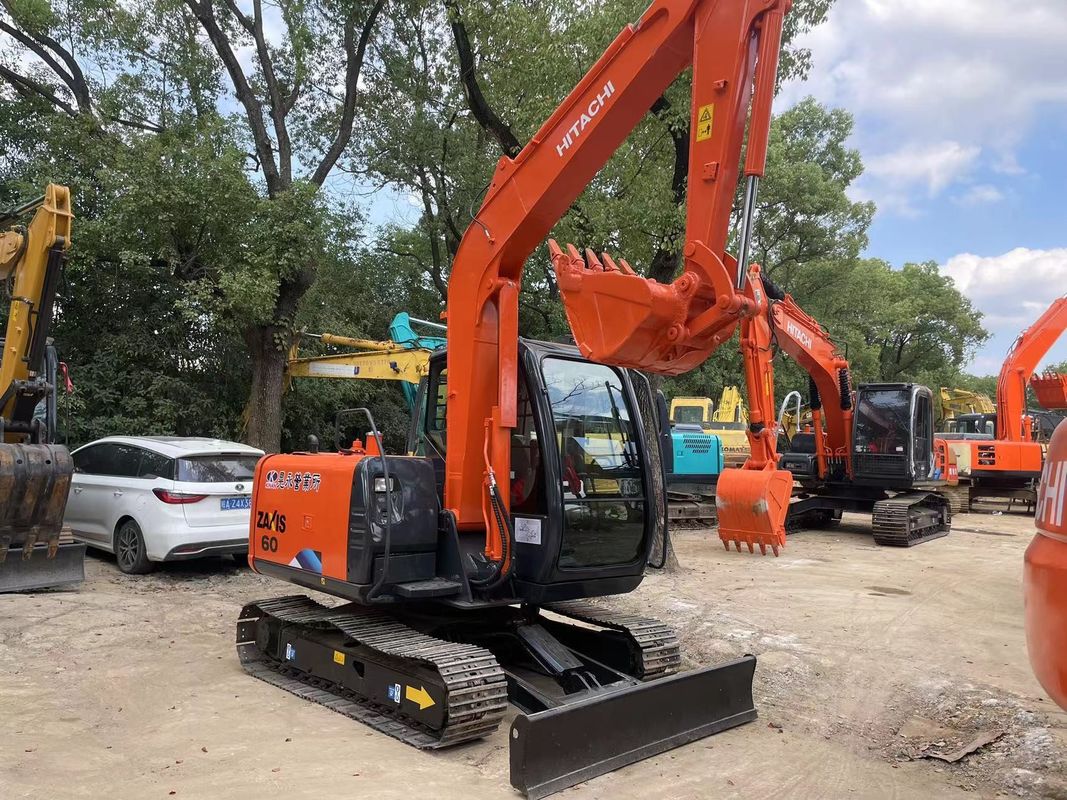 Jual Kualitas tinggi bekas Hitachi ZX60 Mini excavator bekas Jepang Hitachi excavator ZX60 untuk dijual