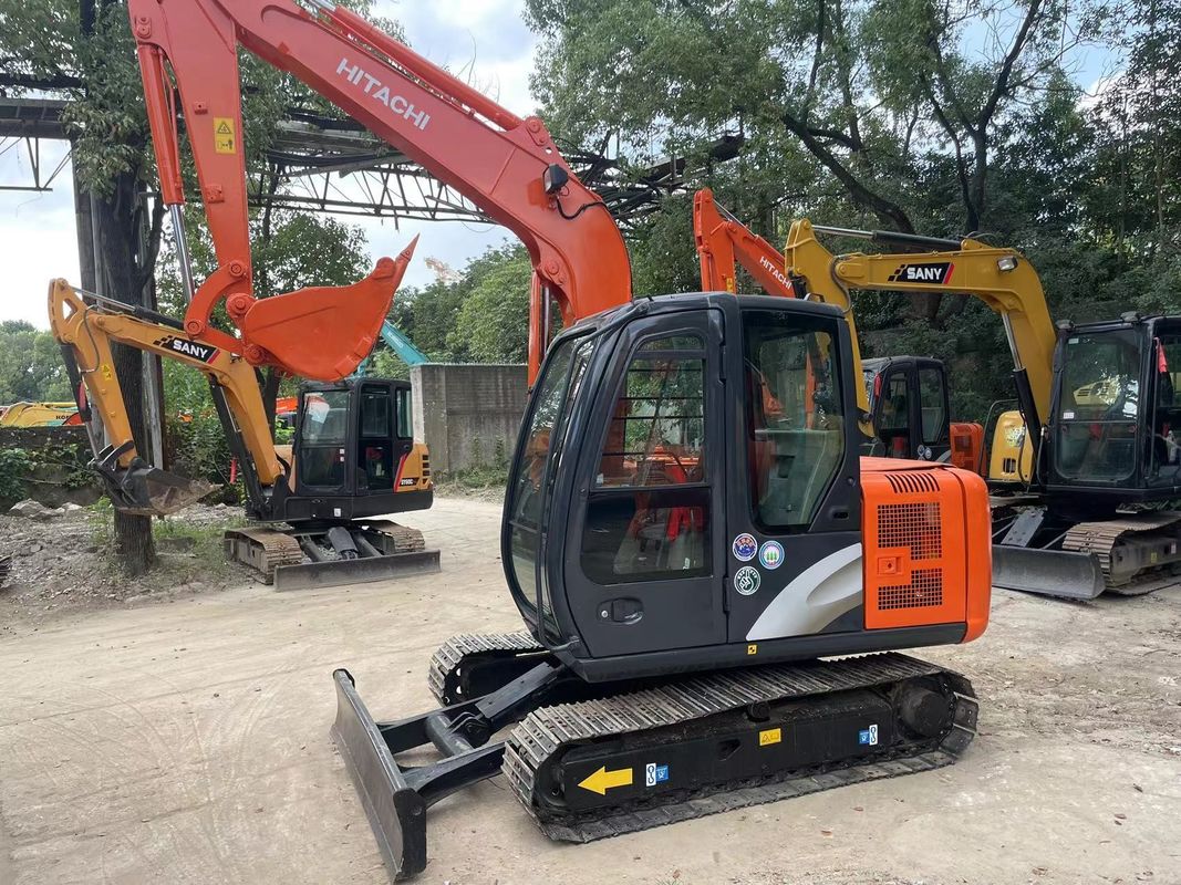 Jual Kualitas tinggi bekas Hitachi ZX60 Mini excavator bekas Jepang Hitachi excavator ZX60 untuk dijual