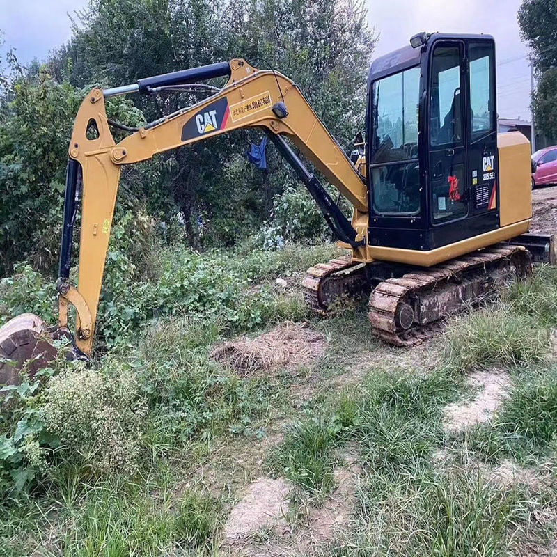 Mesin penggali mini dalam kondisi baik bekas penggali 5,5 ton Mini CAT 305.5 Crawler Excavator