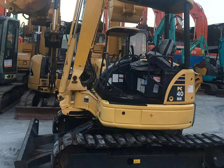 Perawatan yang baik digunakan mini komatsu pc40 excavator dibuka kabin pc 40 4 ton penggali kecil untuk dijual pc40mr