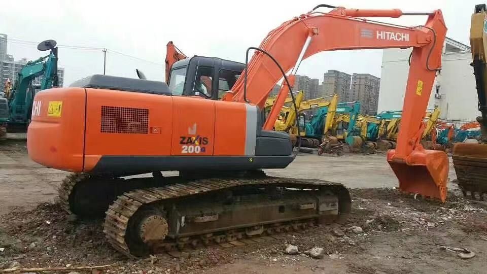 20 TON digunakan Hitachi ZAXIS 200 backhoe loader excavator pertambangan peralatan berat penggali bagger ZX200 Kondisi baik Harga akhir Exc