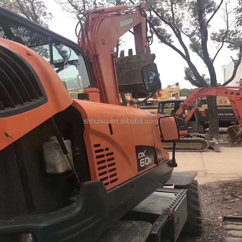 kinerja yang sangat baik untuk Doosan 60w digunakan roda excavator bekas roda excavator doosan DX60W