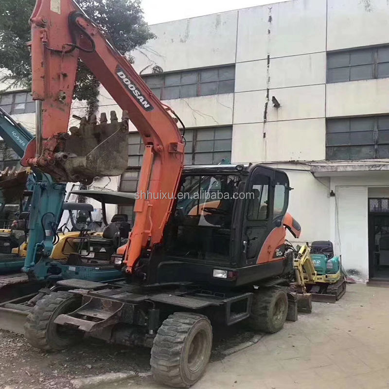 kinerja yang sangat baik untuk Doosan 60w digunakan roda excavator bekas roda excavator doosan DX60W