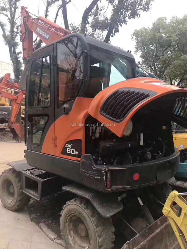kinerja yang sangat baik untuk Doosan 60w digunakan roda excavator bekas roda excavator doosan DX60W