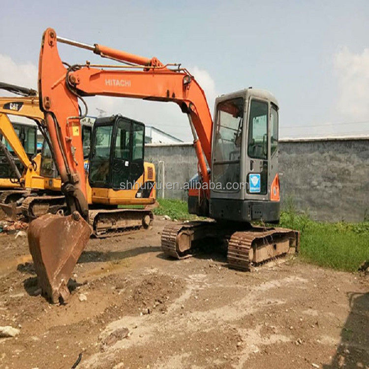 Hitachi dalam stok Digunakan Hitachi 55 mini excavator untuk dijual bekas Hitachi 55 penggali kecil dalam kondisi baik