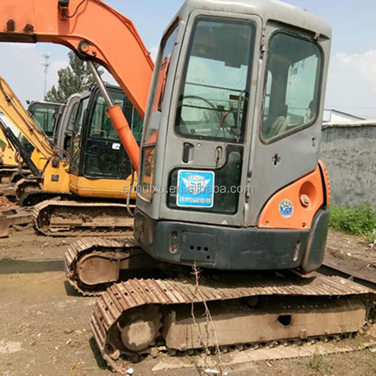 Hitachi dalam stok Digunakan Hitachi 55 mini excavator untuk dijual bekas Hitachi 55 penggali kecil dalam kondisi baik