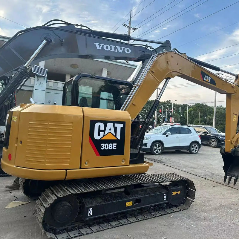 Digunakan Excavator CAT 308E,Tangan kedua Murah Crawler EXcavator CAT308E Dengan harga rendah