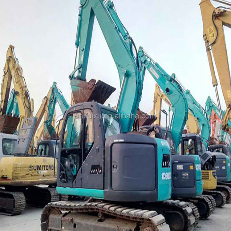 Paling laris bekas penggali crawler Kobelco135/Dipakai mesin penggali kualitas baik Kobelco135 untuk dijual