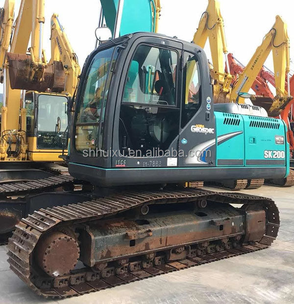 Kobelco SK200 Paling laris bekas excavator merangkak Kobelco SK200/Dipakai mesin penggalian berkualitas baik Kobelco SK200 untuk dijual