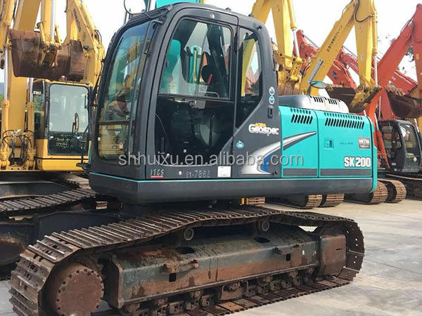 Kobelco SK200 Paling laris bekas excavator merangkak Kobelco SK200/Dipakai mesin penggalian berkualitas baik Kobelco SK200 untuk dijual