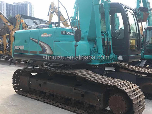 Kobelco SK200 Paling laris bekas excavator merangkak Kobelco SK200/Dipakai mesin penggalian berkualitas baik Kobelco SK200 untuk dijual