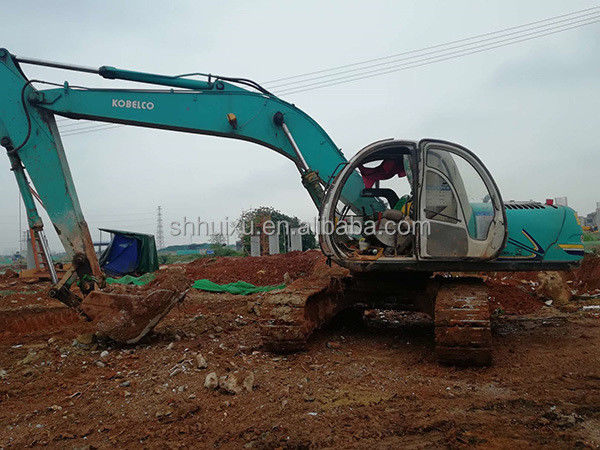 Kobelco SK200 Kualitas baik bekas mesin excavator merangkak Kobelco SK200-5 digunakan mesin penggali untuk dijual