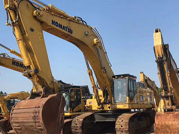 excavator digunakan komatsu PC850 excavator perubahan batu lengan menghancurkan palu Komatsu Excavator