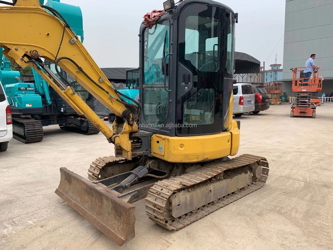 Digunakan excavator crawler hidrolik Kobelco35SR, mini tangan kedua excavator berkualitas tinggi KOBELCO35SR harga murah