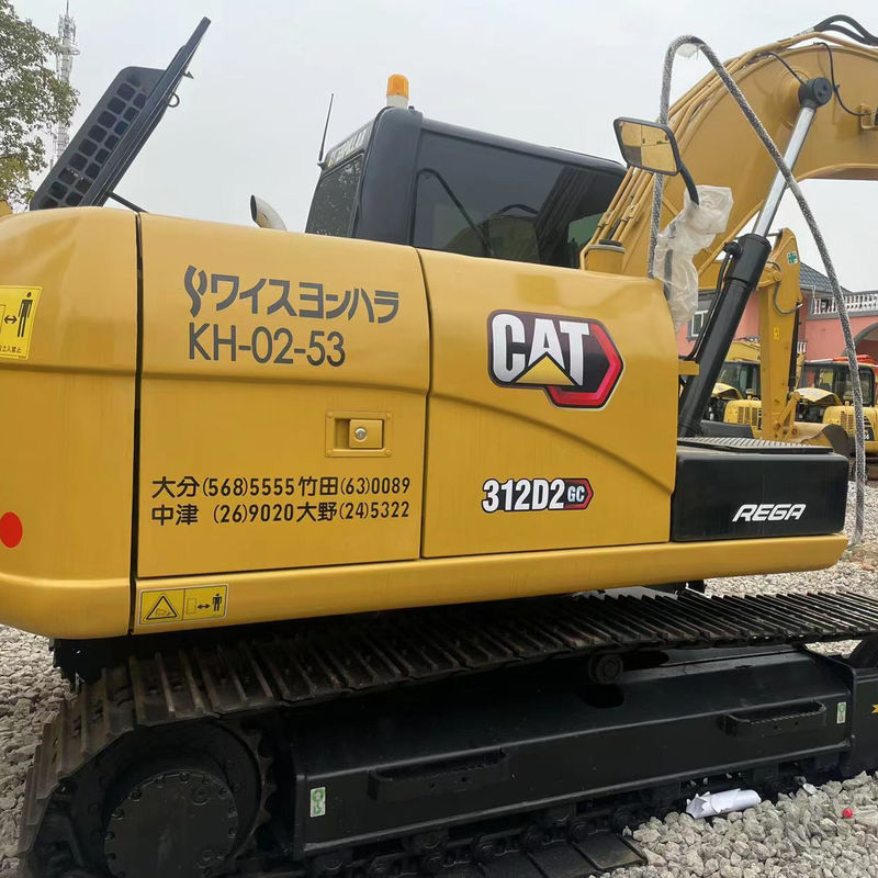 Digunakan excavator hidraulik CAT312D mesin konstruksi, kedua tangan ulat merangkak excavator CAT312D dengan bekerja dengan baik