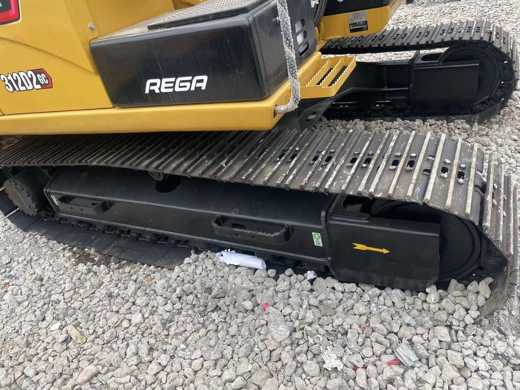 Digunakan excavator hidraulik CAT312D mesin konstruksi, kedua tangan ulat merangkak excavator CAT312D dengan bekerja dengan baik