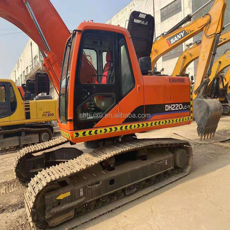 Doosan jual panas bekas excavator doosan 220/ DOOSAN220 asal Korea/Mesin penggali bekas terlaris harga bagus