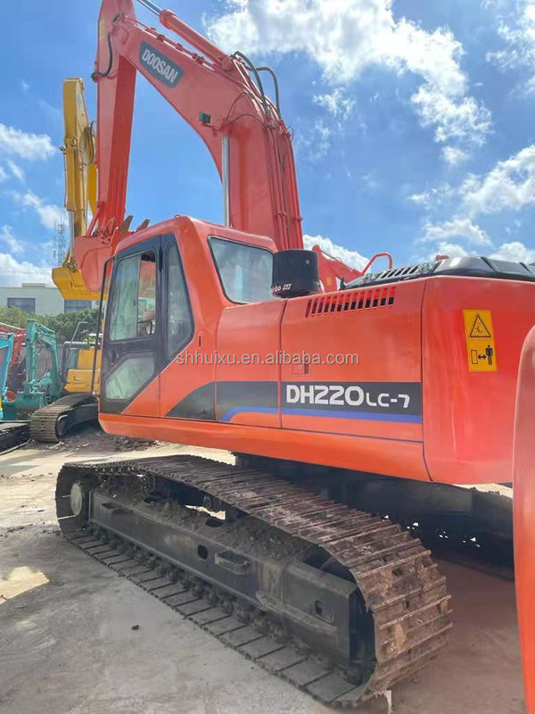 Doosan jual panas bekas excavator doosan 220/ DOOSAN220 asal Korea/Mesin penggali bekas terlaris harga bagus
