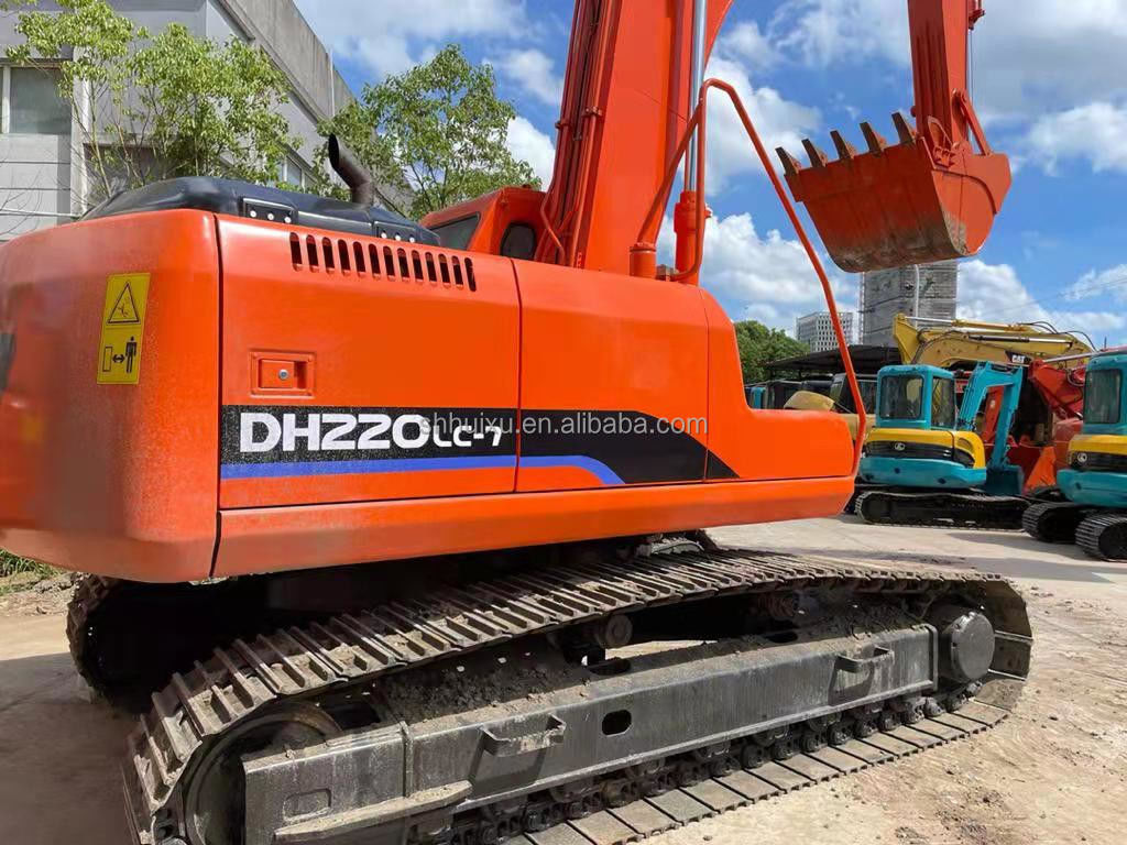 Doosan jual panas bekas excavator doosan 220/ DOOSAN220 asal Korea/Mesin penggali bekas terlaris harga bagus
