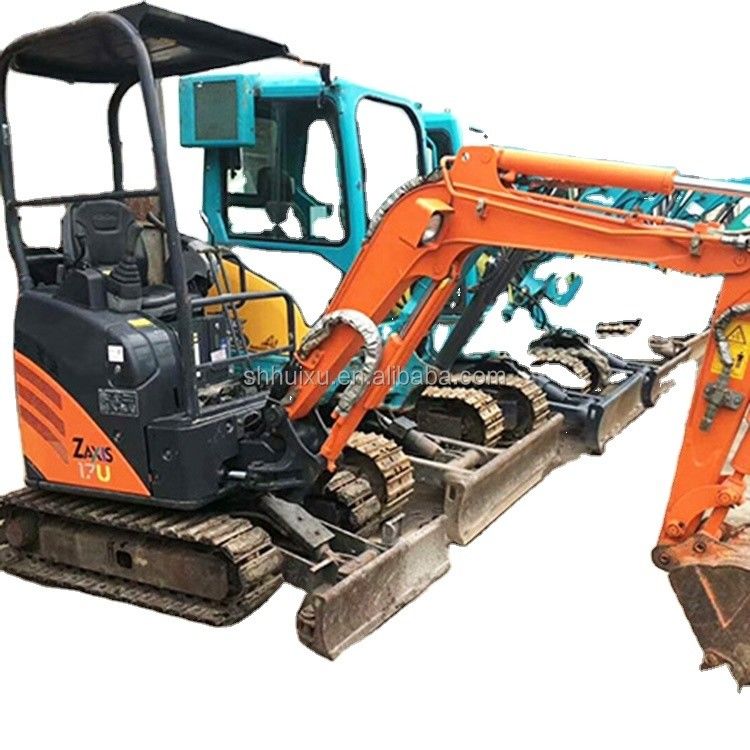 HITACHI jual panas bekas Excavator Crawler kecil kondisi baik HITACHI 17 bekas mini penggali