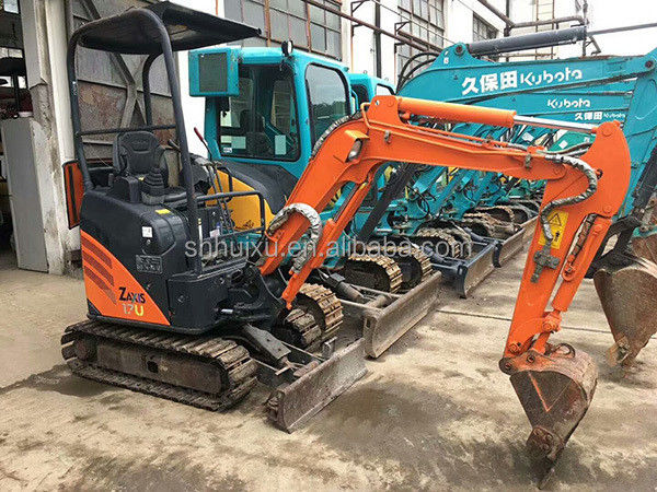 HITACHI jual panas bekas Excavator Crawler kecil kondisi baik HITACHI 17 bekas mini penggali