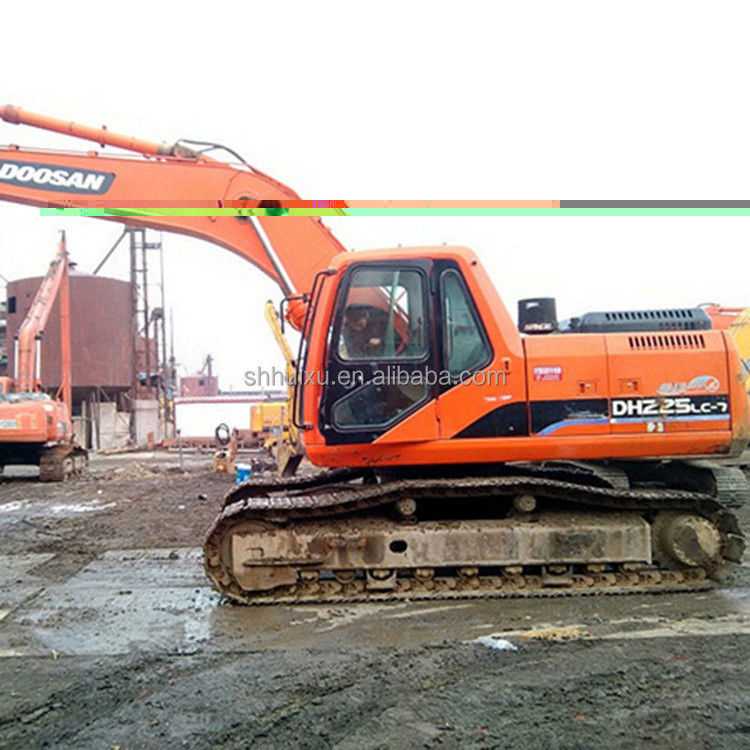 Doosan penjualan panas terlaris bekas Doosan DH225lc-7 excavator merangkak/ DOOSAN225-7 asal Korea/ Mesin penggalian bekas