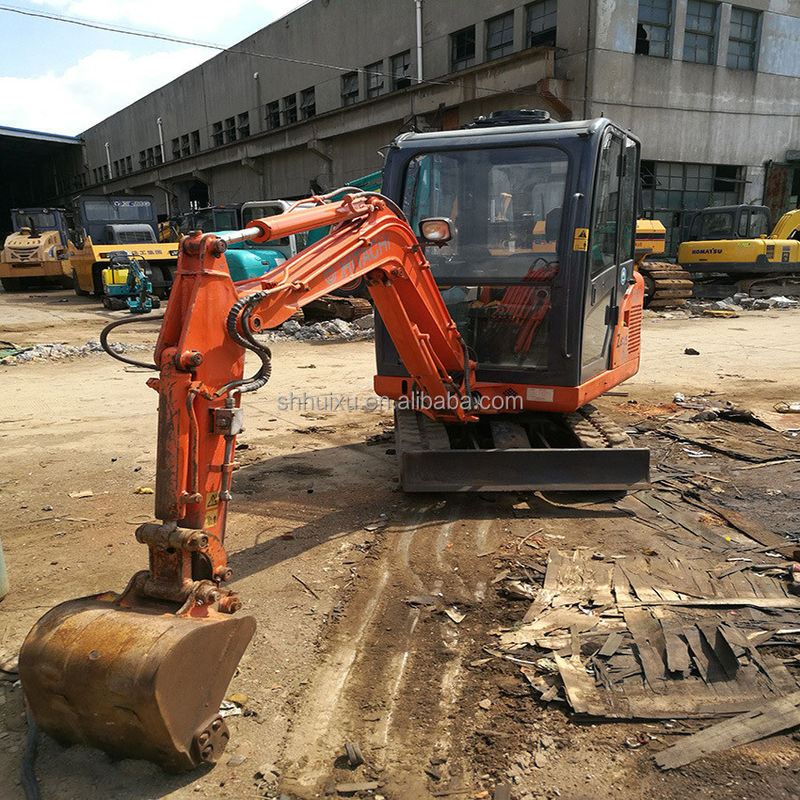 Hitachi dalam stok Digger mini bekas Jepang HITACHI 20-2 untuk dijual/Tangan kedua Excavator Crawler kecil kondisi baik HITACHI 20-2