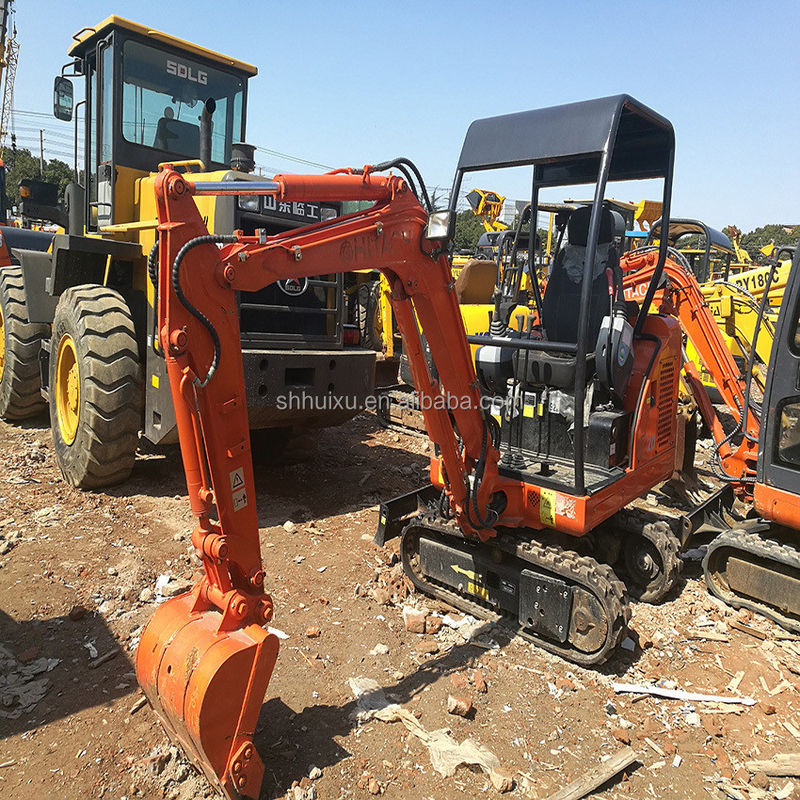 Hitachi dalam stok Digger mini bekas Jepang HITACHI 20-2 untuk dijual/Tangan kedua Excavator Crawler kecil kondisi baik HITACHI 20-2