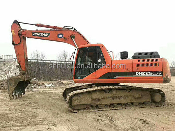 Doosan jual panas doosan dh225 excavator digunakan crawler dh225lc-9/Mesin penggalian bekas terlaris harga bagus