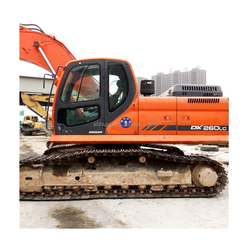 Doosan jual panas Kualitas yang sangat baik Mesin penambangan mesin penambangan hidraulik bekas DOOSAN DX260 asal Korea/Mesin penggali bekas terlaris harga bagus