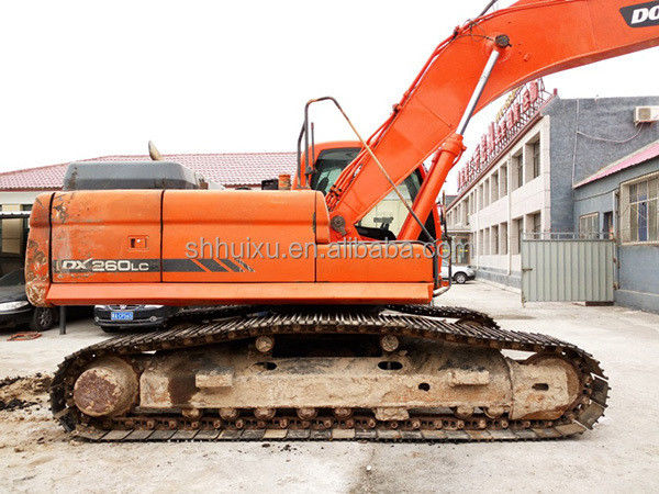 Doosan jual panas Kualitas yang sangat baik Mesin penambangan mesin penambangan hidraulik bekas DOOSAN DX260 asal Korea/Mesin penggali bekas terlaris harga bagus