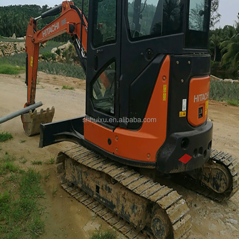 Hitachi dalam stok Digger mini bekas Jepang HITACHI 35 untuk dijual/Tangan kedua Excavator Crawler kecil kondisi baik HITACHI 35