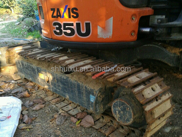 Hitachi dalam stok Digger mini bekas Jepang HITACHI 35 untuk dijual/Tangan kedua Excavator Crawler kecil kondisi baik HITACHI 35