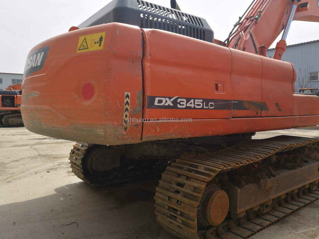 Doosan jual panas Kualitas yang sangat baik Mesin penambangan mesin penambangan tangan kedua DOOSAN DX345 asal Korea/Mesin penggali bekas terlaris harga yang baik