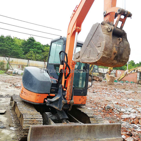 Hitachi dalam stok Digger mini bekas Jepang HITACHI 50 untuk dijual/Tangan kedua Excavator Crawler kecil kondisi baik HITACHI 50
