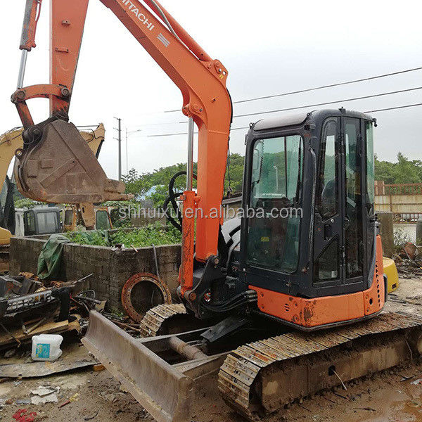 Hitachi dalam stok Digger mini bekas Jepang HITACHI 50 untuk dijual/Tangan kedua Excavator Crawler kecil kondisi baik HITACHI 50