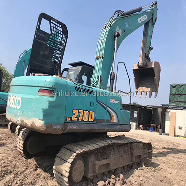 Kobelco SK200 Kualitas yang sangat baik bekas excavator crawler digunakan mesin penggalian Kobelco SK270D harga murah