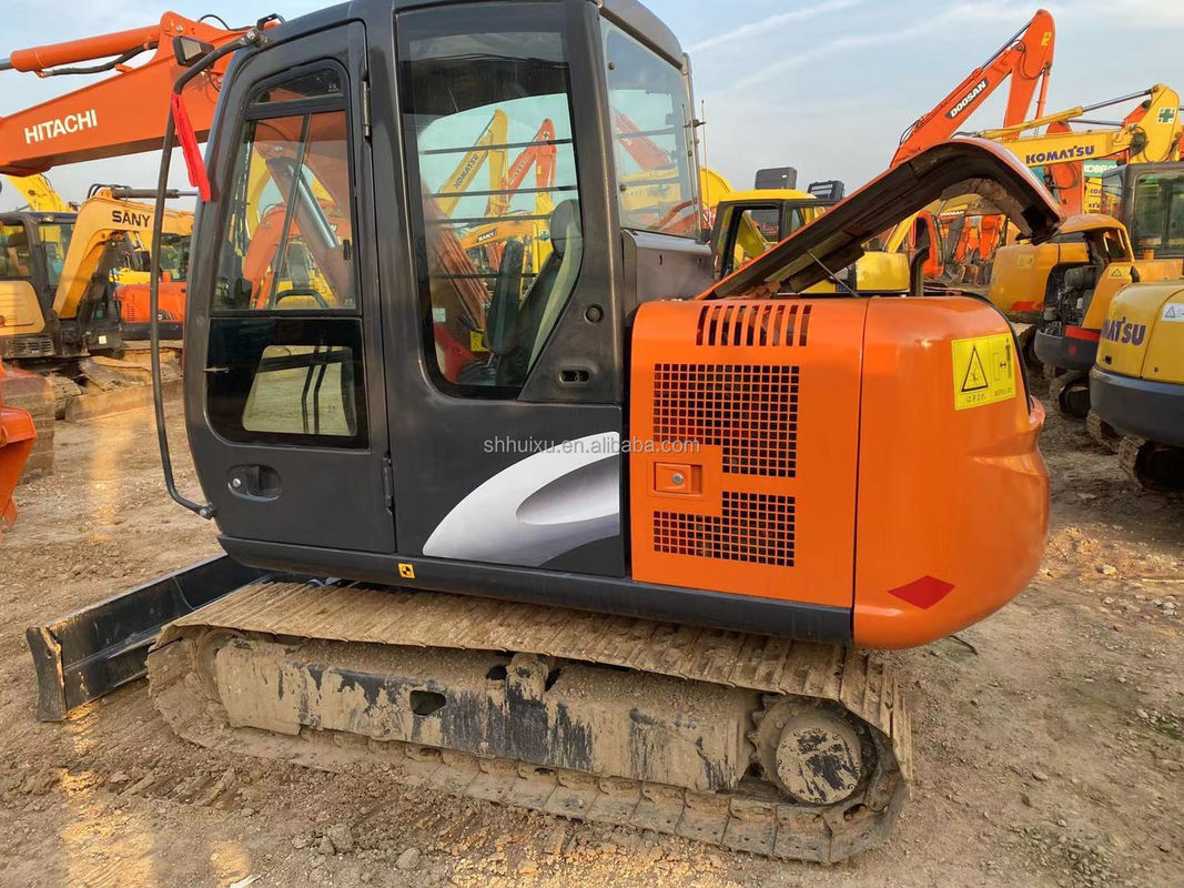 Hitachi dalam stok bekas Hitachi mini excavator zx60 japan tahun 2019/second hand Small Crawler Excavator kondisi baik HITACHI 60