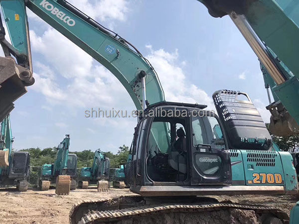 Kobelco SK200 Kualitas yang sangat baik bekas excavator crawler digunakan mesin penggalian Kobelco SK270D harga murah