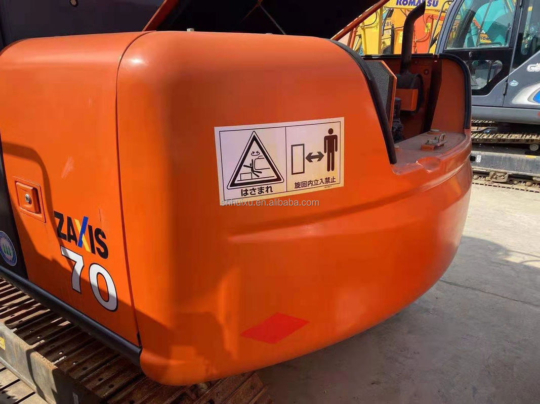 Hitachi dalam stok Digger mini bekas Jepang HITACHI 70 untuk dijual/Tangan kedua Excavator Crawler kecil kondisi baik HITACHI 70