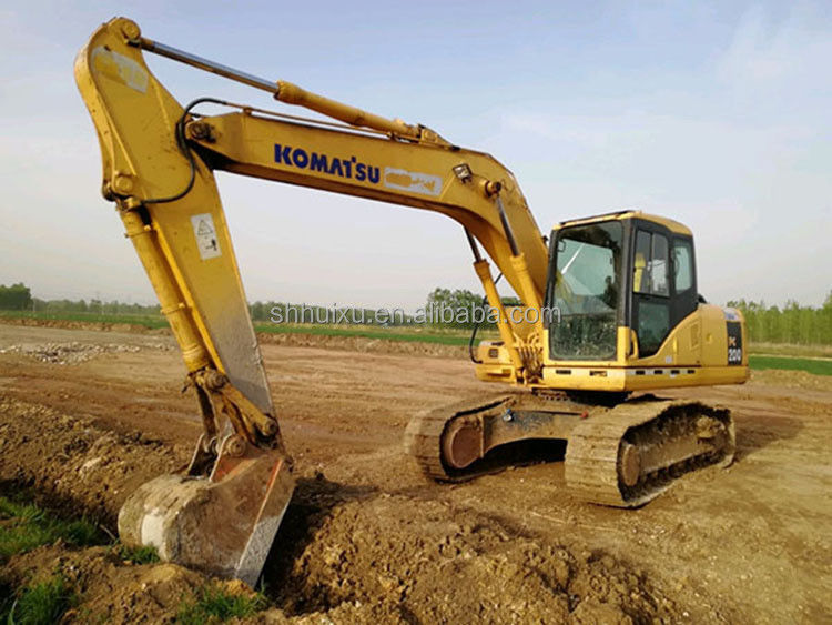 Komatsu Digunakan Komatsu PC160-7 penggali merangkak mesin penggali tangan kedua untuk dijual Komatsu Excavator