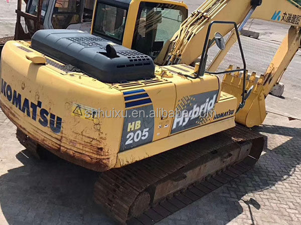 Komatsu Digunakan Komatsu PC205 excavator merangkak kualitas baik mesin penggalian tangan kedua untuk dijual Komatsu Excavator