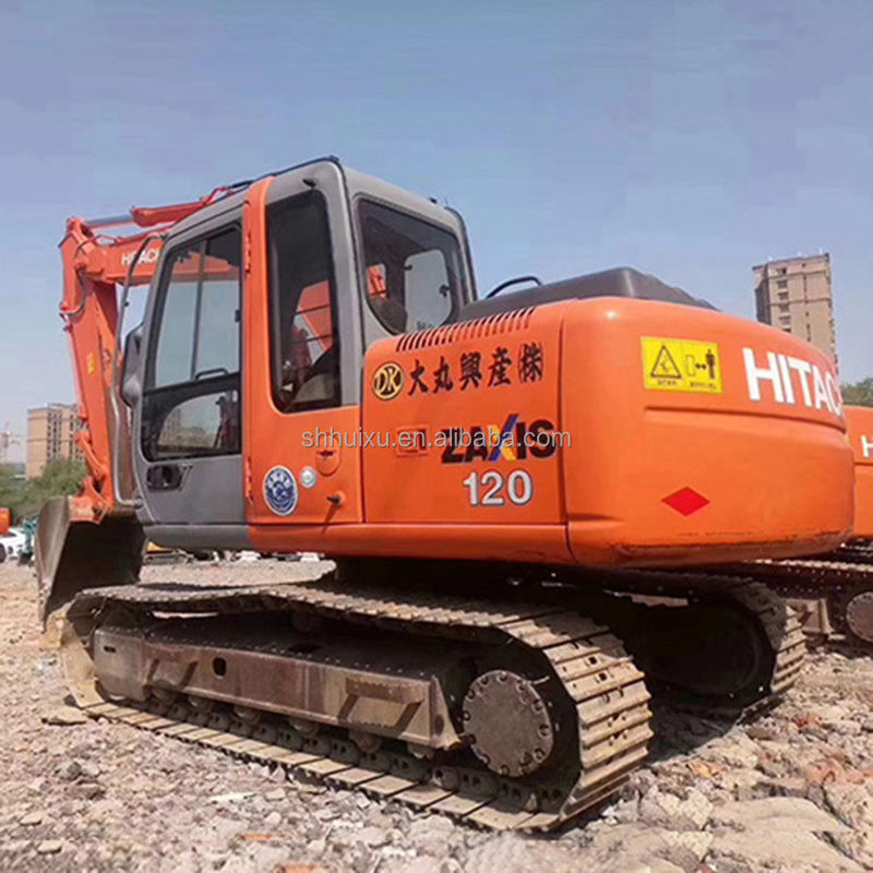 Hitachi jual panas bekas Crawler Excavator HITACHI 120 kondisi baik Mesin penggali bekas untuk dijual