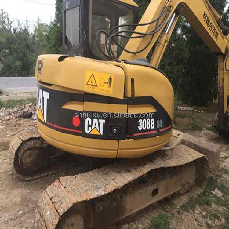 Second Hand kualitas baik bekas Mini crawler excavator digunakan CAT308B 8T bekas Excavator Digging Machine