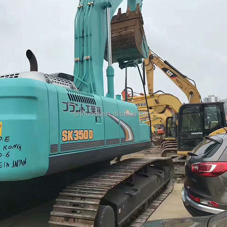 Kobelco SK200 Kualitas yang sangat baik bekas penggali merangkak Kobelco SK350 Mesin penggali bekas