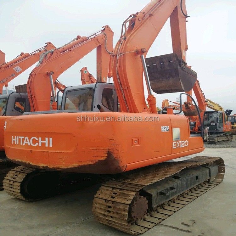 Hitachi jual panas bekas Crawler Excavator HITACHI EX120-5 kondisi baik Mesin penggali bekas Jepang untuk dijual